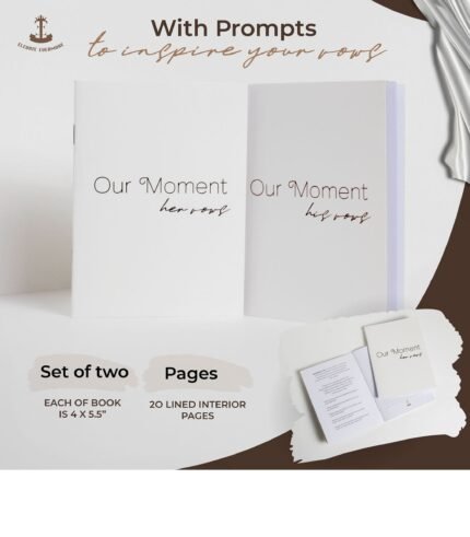 Our Moment Vows Book
